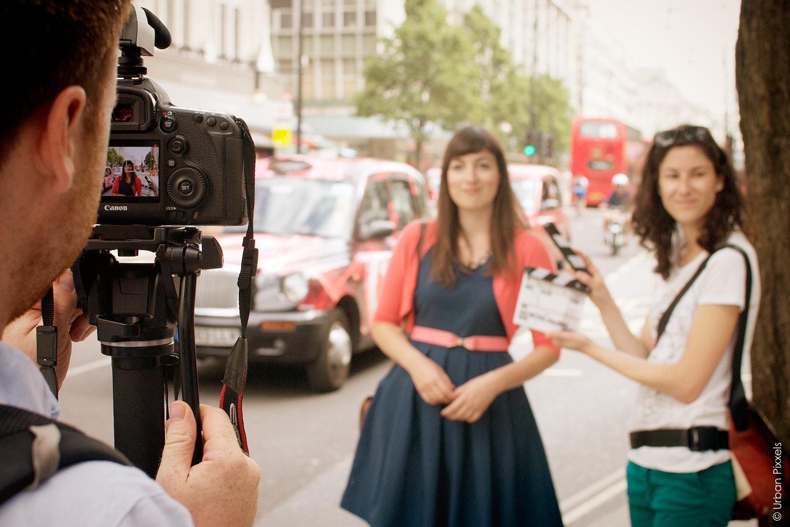 Anne's Kitchen filming in London