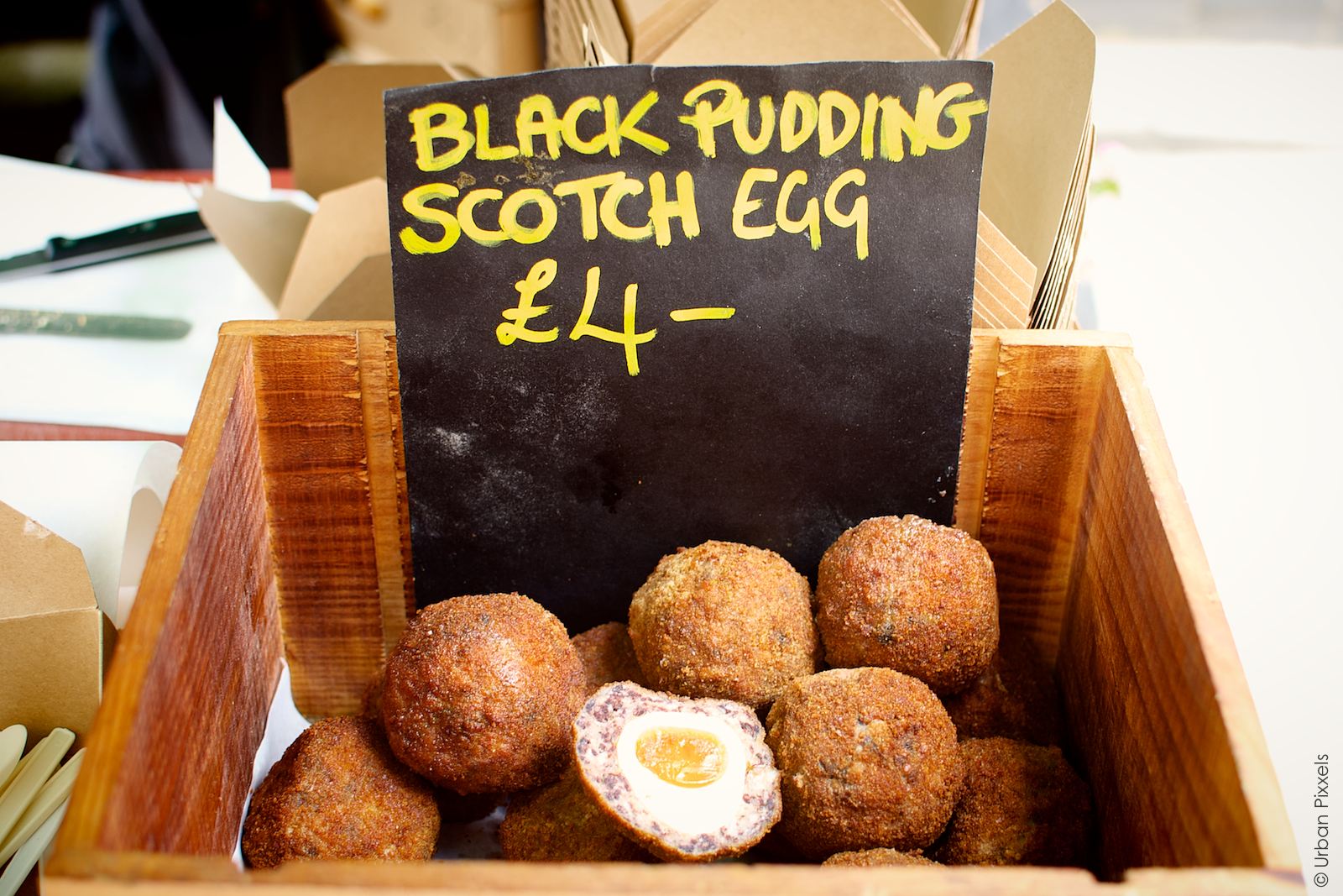 Black Pudding Scotch Egg