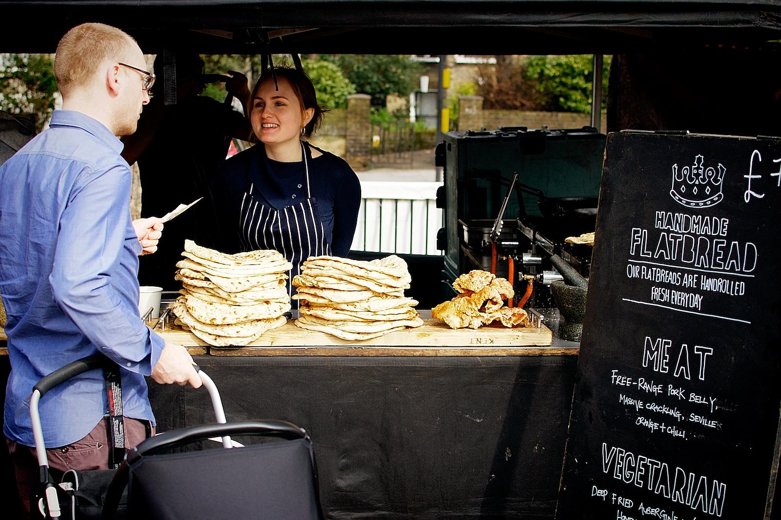 Mike + Ollie at Brockley Market in London