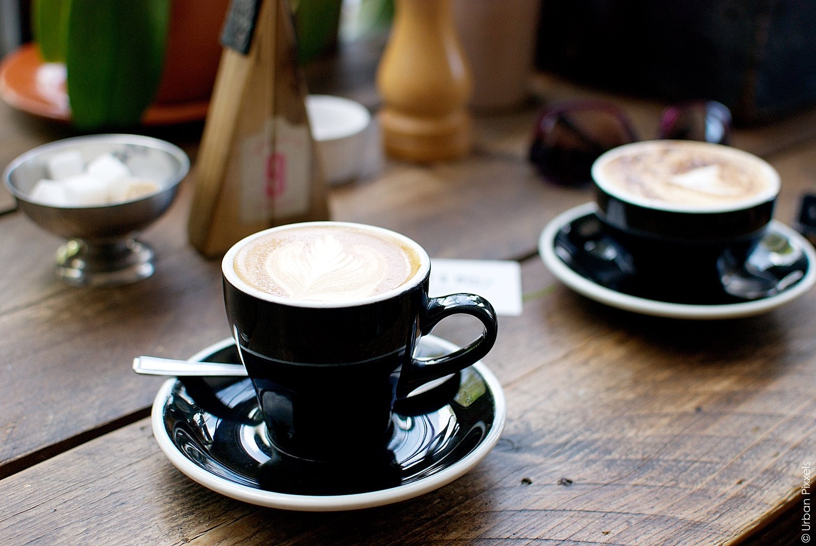 Coffee at Cooper and Wolf in Hackney, London