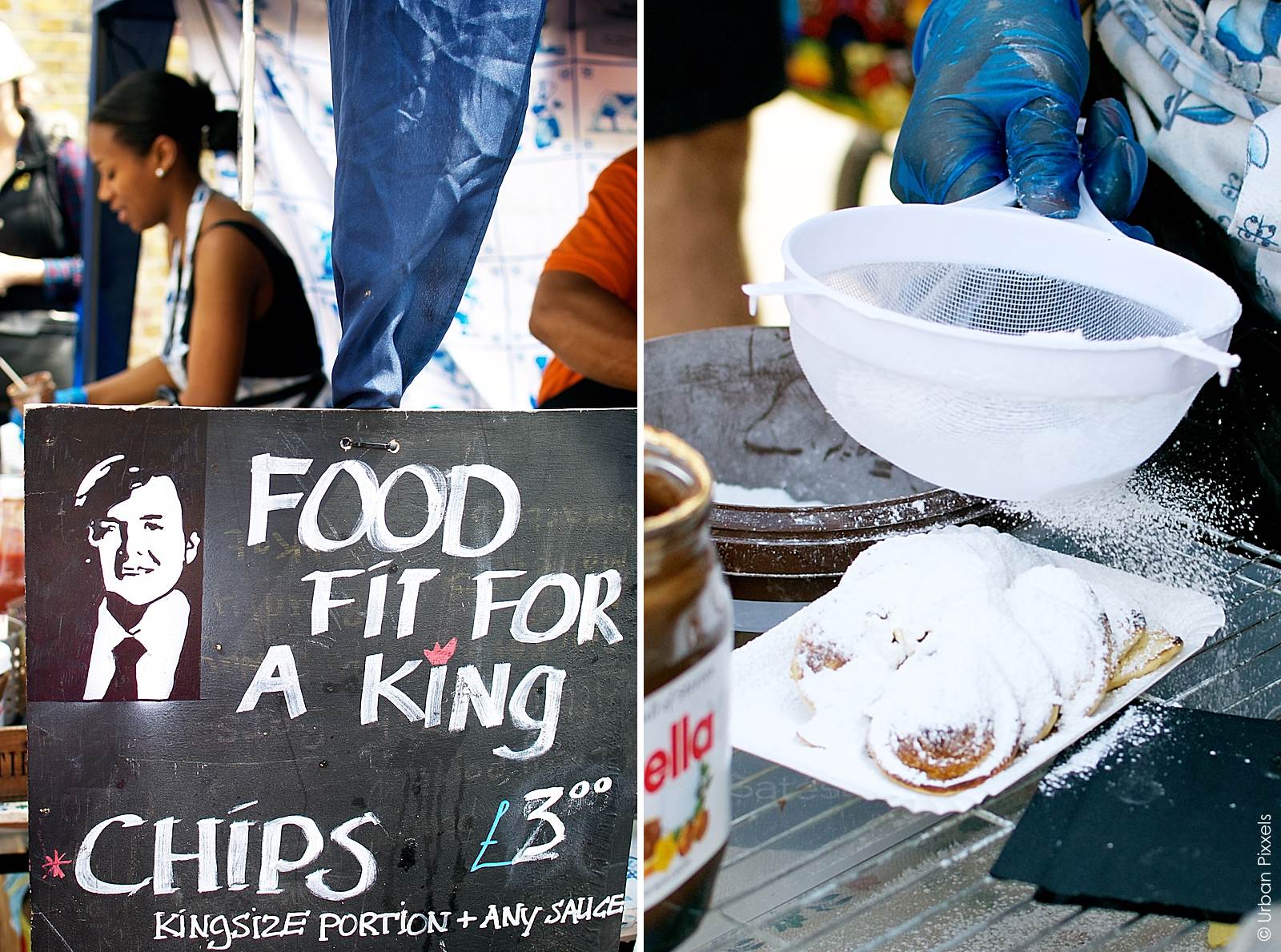 The Frying Dutchman in London - Food fit for a king