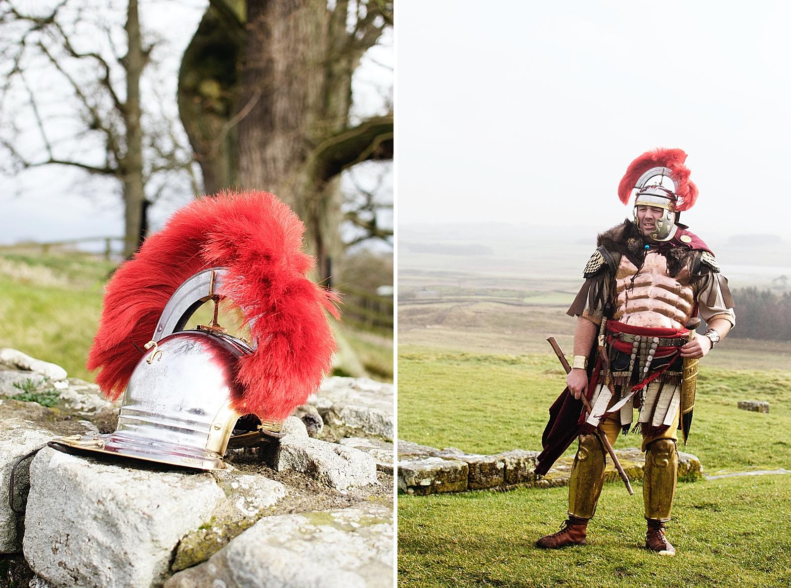 Roman Centurion at Hadrian's Wall