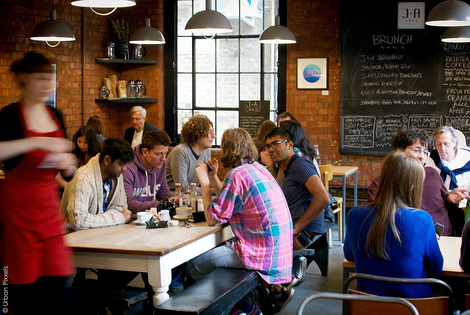 J+A Cafe in Clerkenwell, London