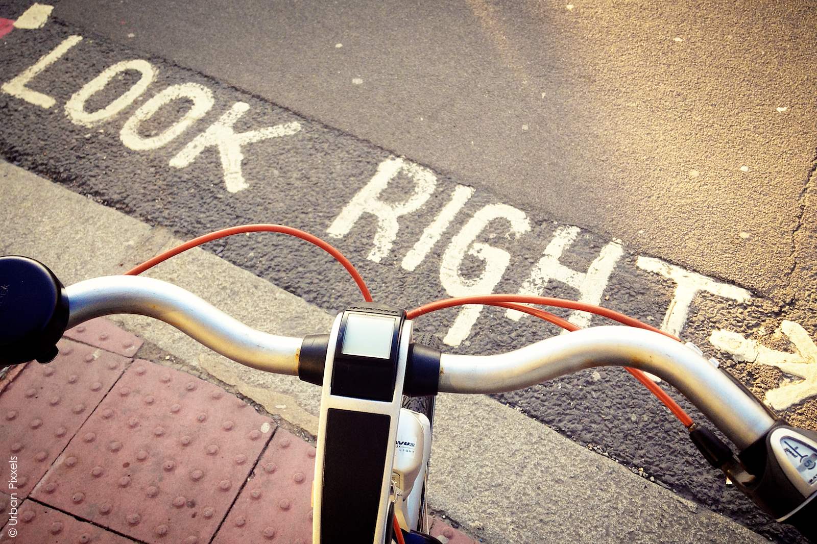 Crossing the street in London