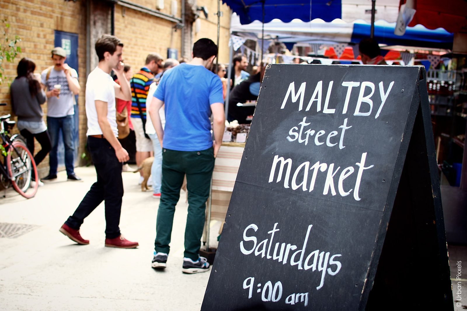Maltby Street Market in London