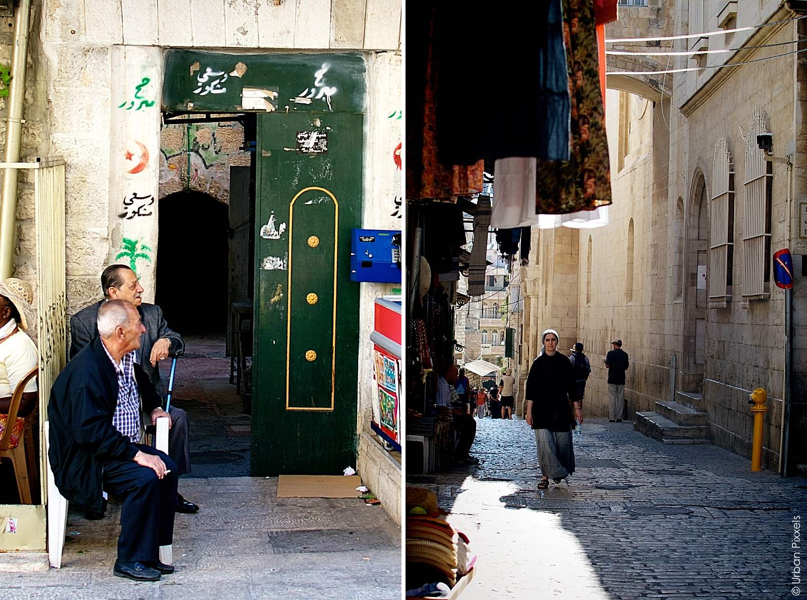 People on the streets of Jerusalem | Urban Pixxels