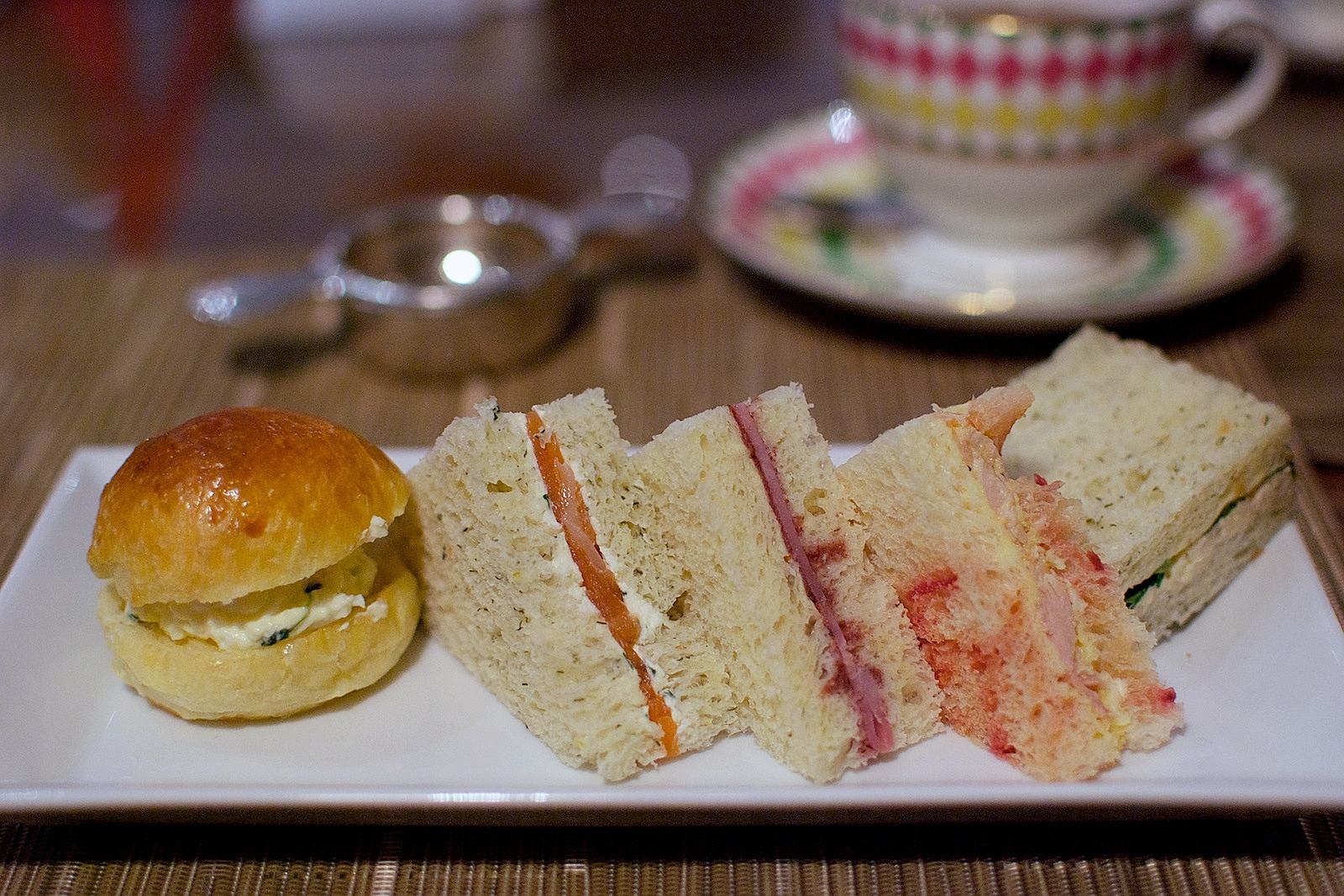 Tea sandwiches - Prêt-à-Portea at the Berkeley in London