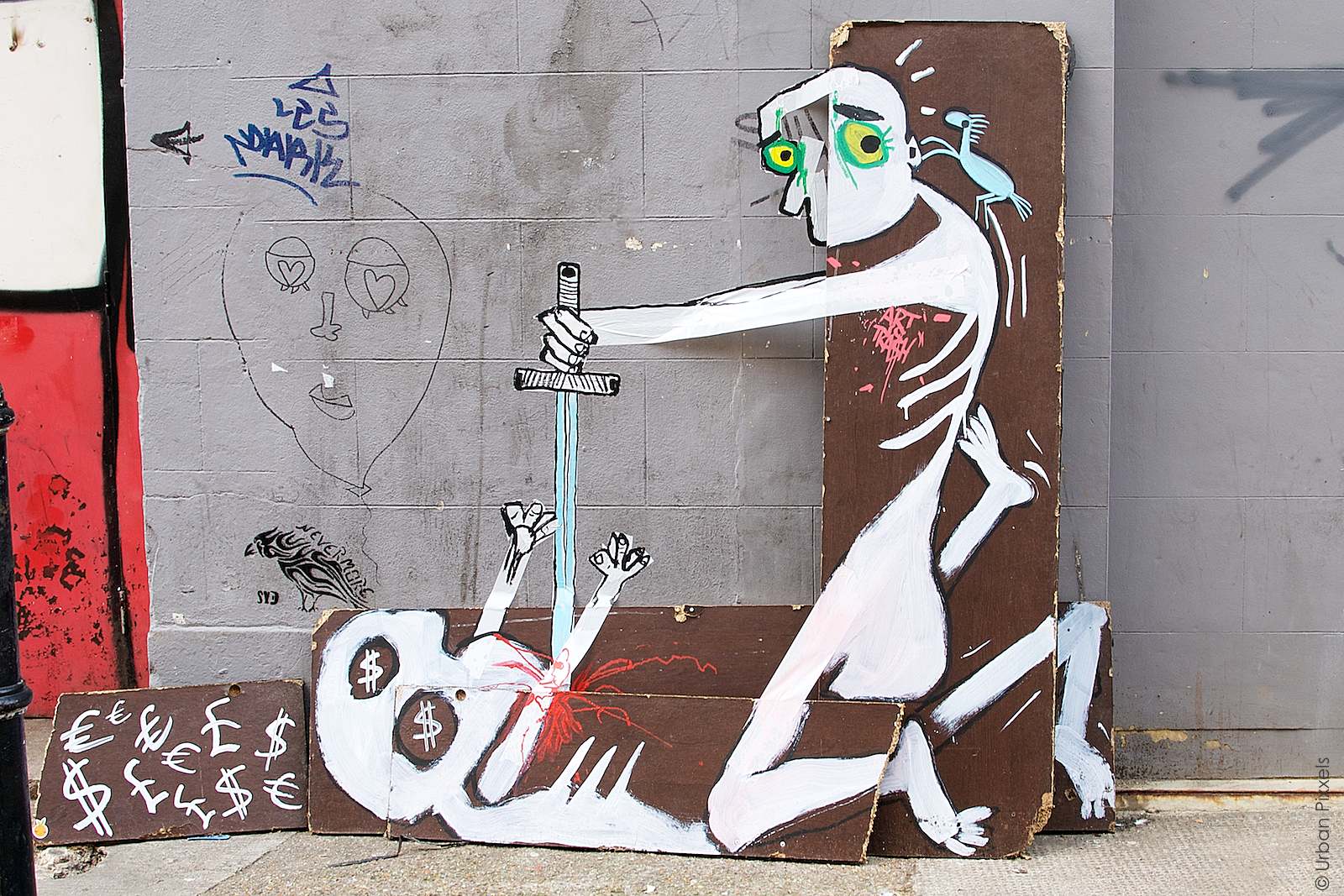 Art is trash Francisco de Pajaro London