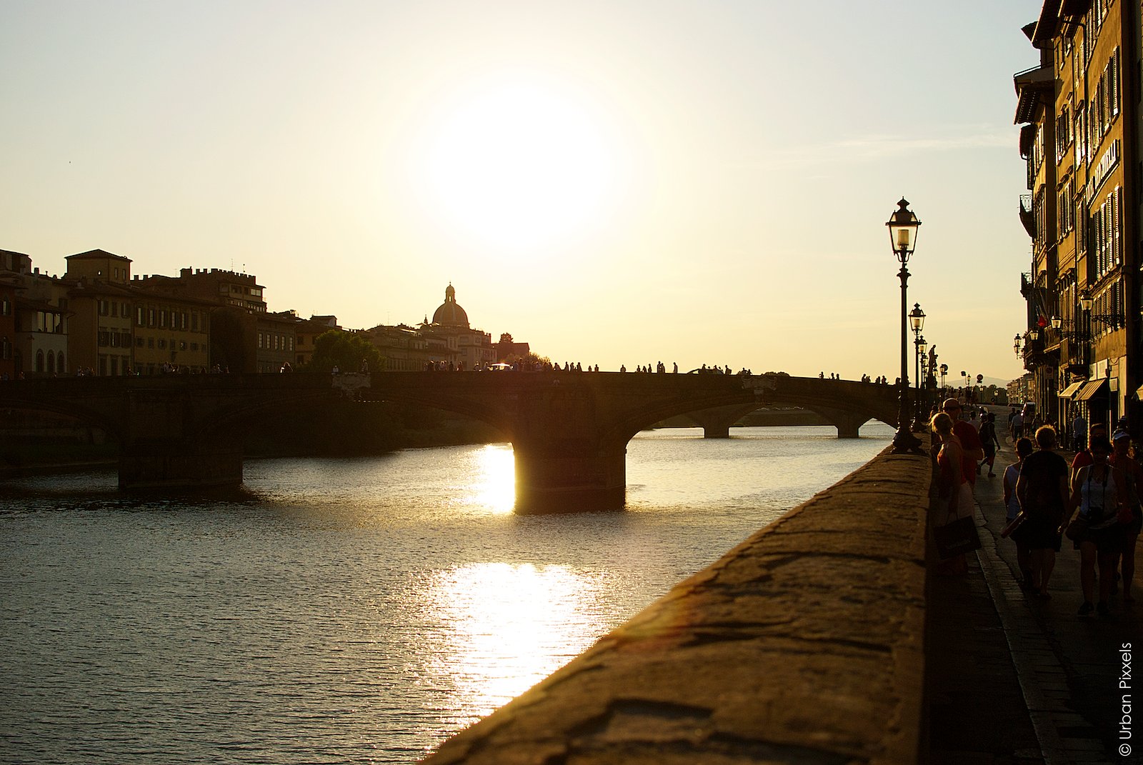 Sunset Florence Italy