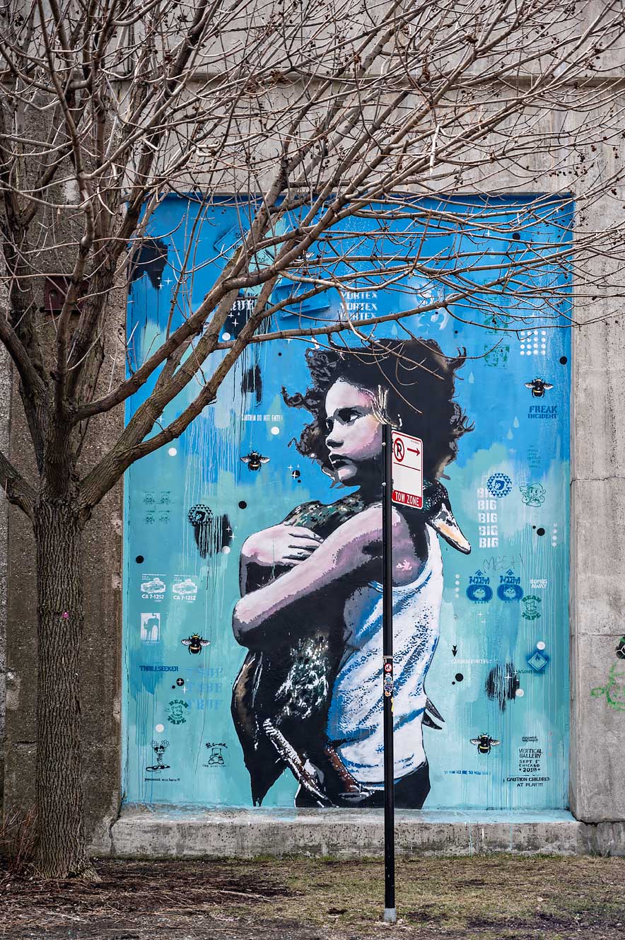 Street Art in Chicago at the B Line in Fulton Market. The 15 Best Things to Do and See in Chicago