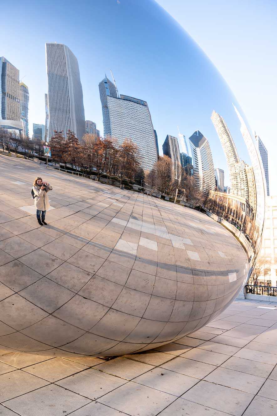 Chicago Cloud Gate also known as The Bean - shot with the Nikon Z6